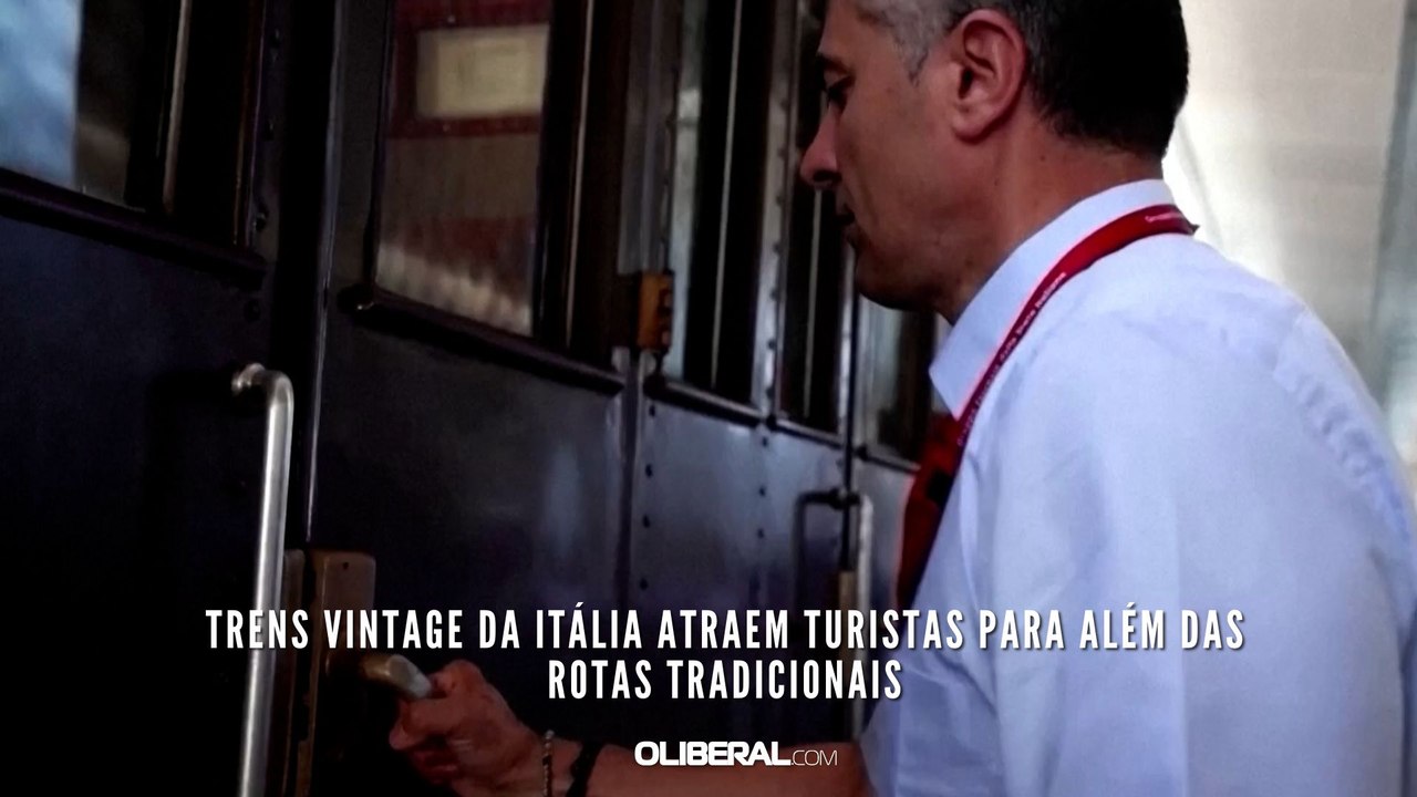 Trens vintage da Itália atraem turistas para além das rotas tradicionais