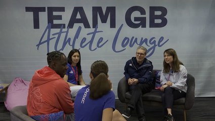Starmer meets Team GB athletes during behind-the-scenes Olympic tour