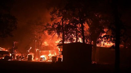 Riesiges Park-Feuer in Kalifornien zu "null Prozent" unter Kontrolle
