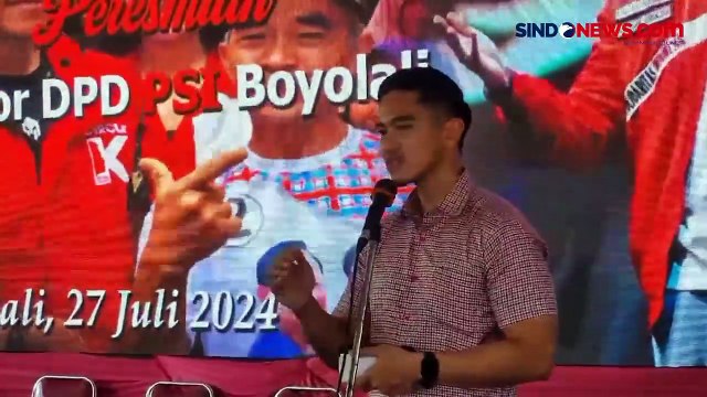 Kaesang Pangarep Ajak Kader PSI Menangkan Pilkada Jateng 2024