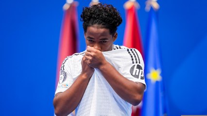Endrick emotional at Real Madrid presentation