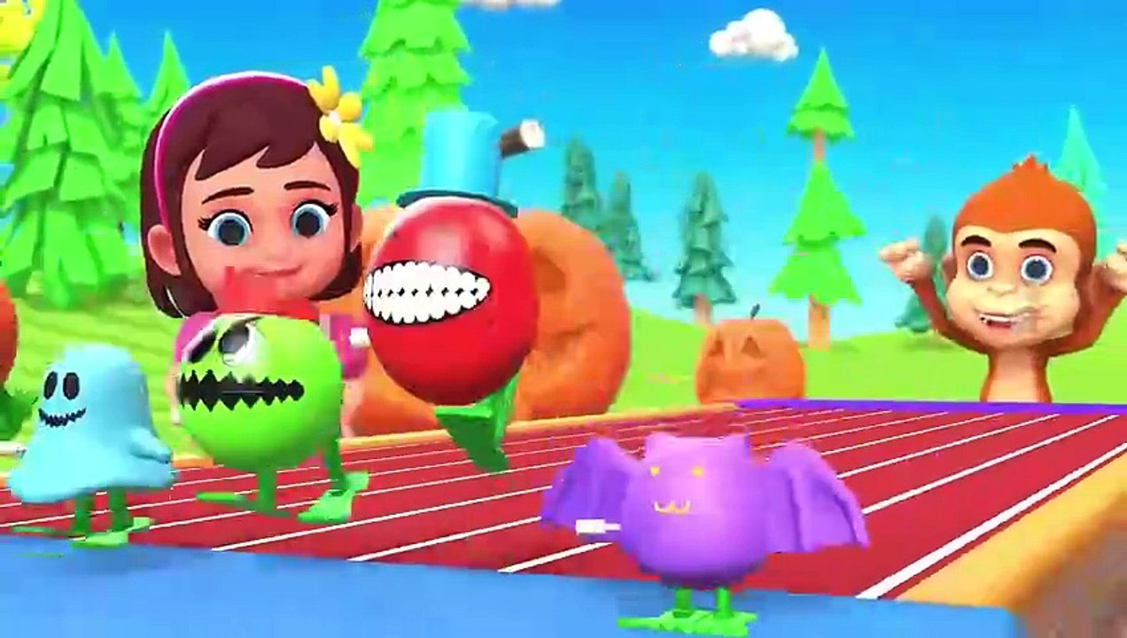 Learn Colors Numbers for Kids with Little Babies Fun Play _ Soccer Balls Cat_High