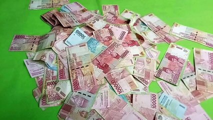 green screen uang banyak