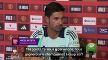 Arsenal - Que faut-il faire pour battre Man City ? “114 points !” répond Arteta