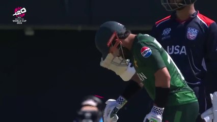 The American fairytale continues as USA beat Pakistan in a massive upset at the #T20WorldCup