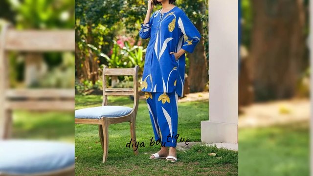 Stylish Same Print Dress Designs 2024 ||Allover Printed Suits Design For Young Girls