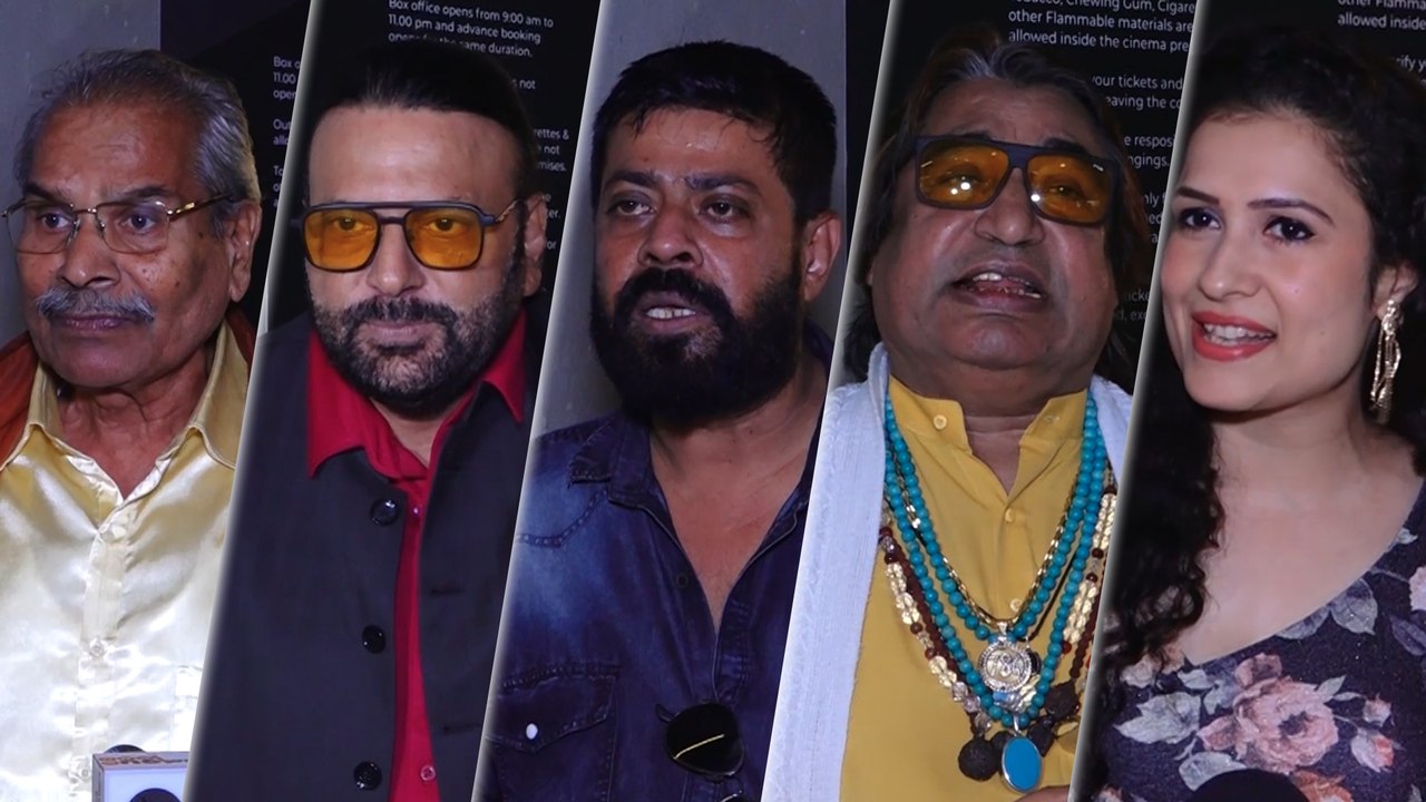 फिल्म UP Files की स्क्रीनिंग पर पहुंचे कई फिल्मी कलाकार, कानून व्यवस्था पर एक्टर्स ने किया रिएक्ट
