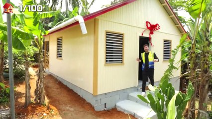I Built 100 Houses And Gave Them Away!