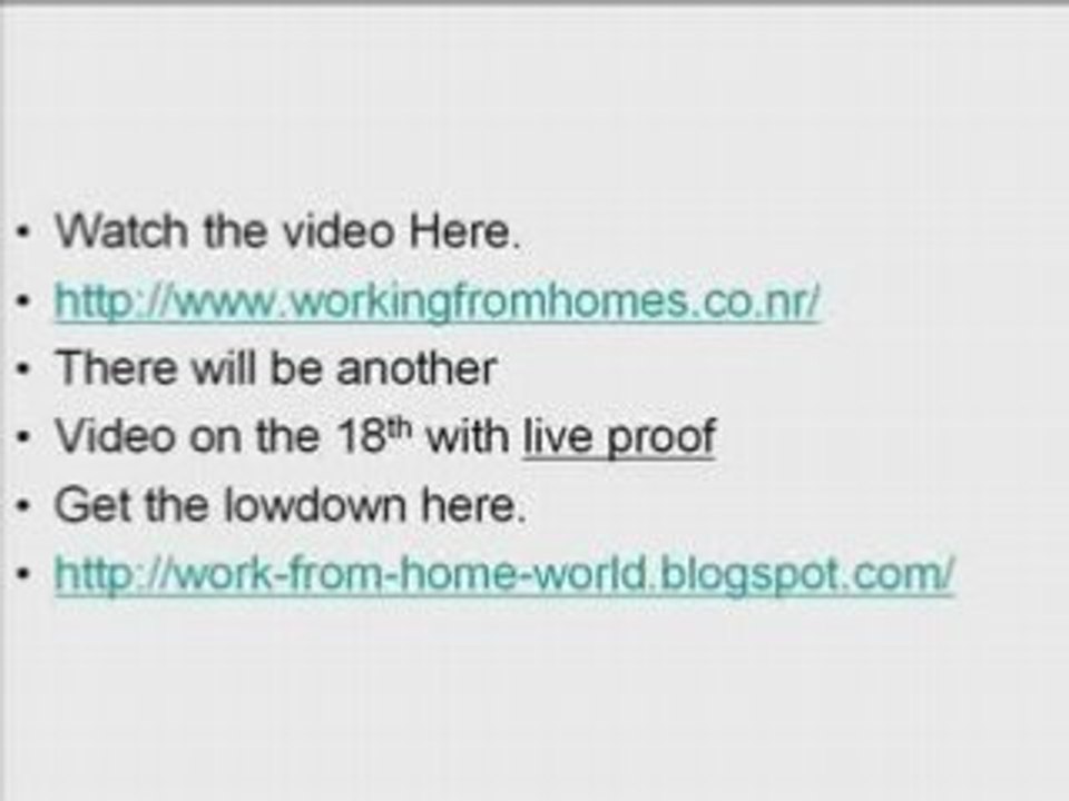 5 steps to make money from home.. on the internet