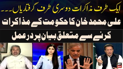 PMLN Govt offers olive branch to PTI - Ali Muhammad Khan reacts to Govt's offer