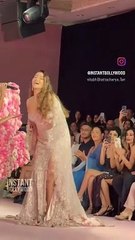 Sonakshi Sinha dazzles the runway with her glamours and elegant walk, redefining glamours with every step.