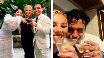 Monica Corgan, modelo de OnlyFans y mejor amiga de Ángela Aguilar, publica polémica foto con Christian Nodal en su boda