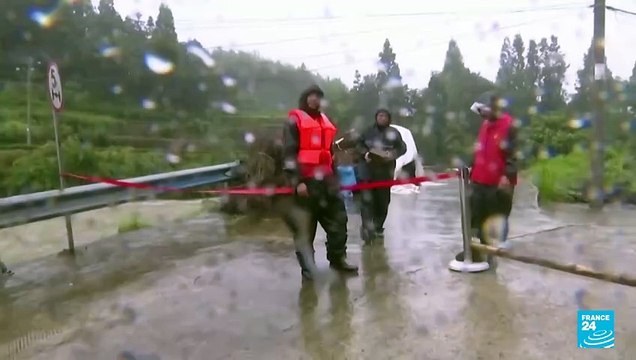 Tifón Gaemi se adentra hacia el centro de China tras afectar a Taiwán y Filipinas