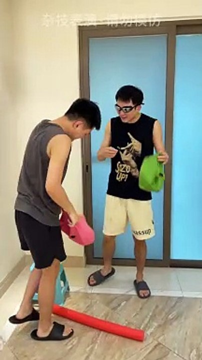 Funny hitting challenge p1