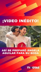 Así se preparó Ángela Aguilar para su boda