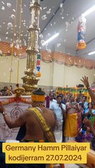 Pillaiyar Temple  Kodijeeram 2024# Hamm #Germany2024# l ஸ்ரீ சித்திவிநாயகர் ஆலயம் கம்# # கொடியேற்றம்