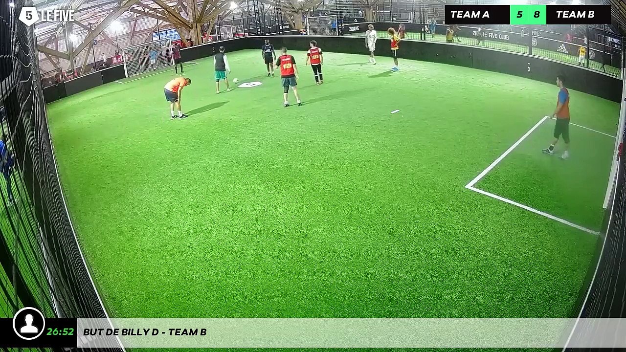 But de Billy D - Team B