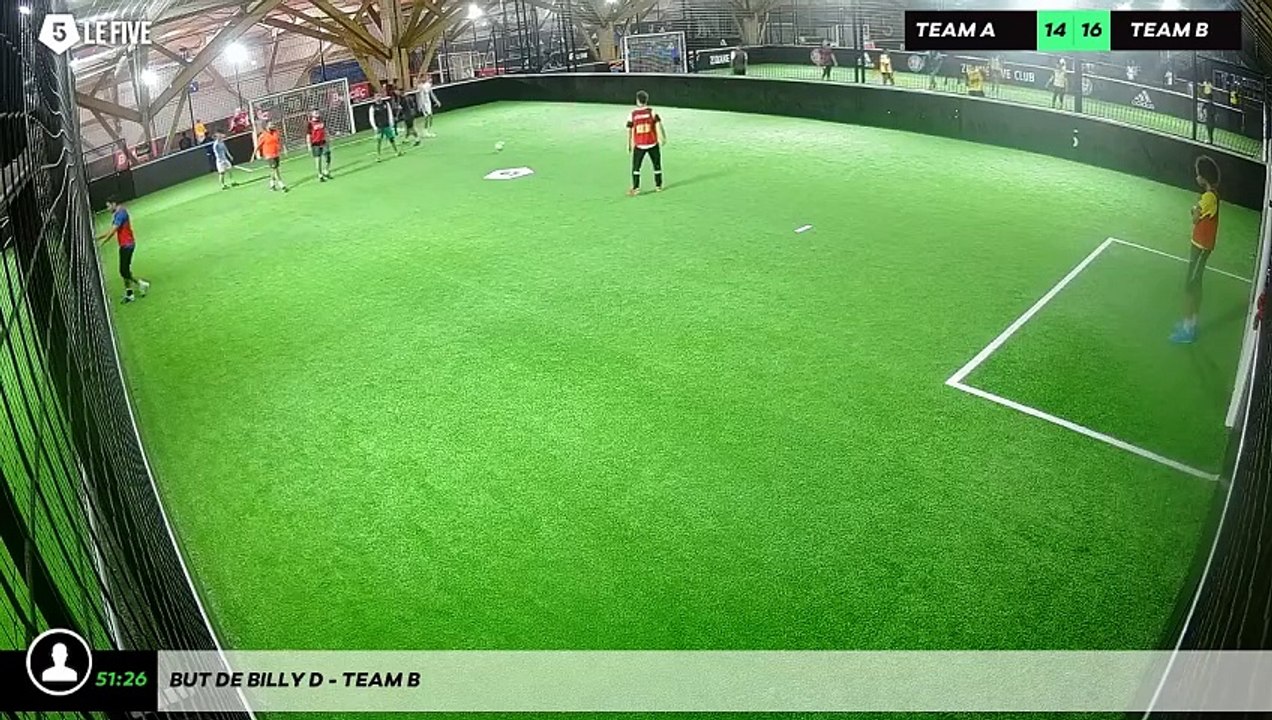 But de Billy D - Team B