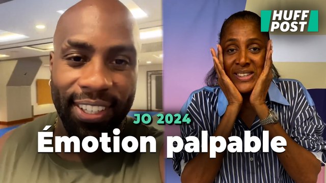 Marie-José Pérec et Teddy Riner ne se sont toujours pas remis de leur émotion