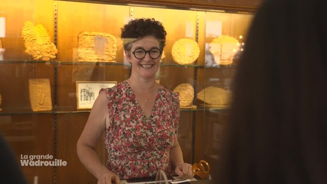 Après les attractions à sensations, les wadrouilleurs, Alessia et Quentin, ont découvert la richesse historique et culturelle de Dinant