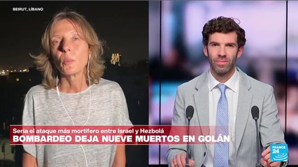 Informe desde Beirut: nueve muertos en bombardeo en los Altos del Golán, entre Líbano e Israel