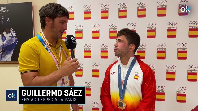 Garrigós celebra su medalla con OKDIARIO: Es un honor defender a mi país como civil y militar