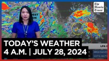 Today's Weather  4 A.M. | July 28, 2024