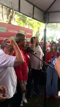 Caetano está bastante amadurecido , diz Jerônimo durante convenção para Prefeitura de Camaçari