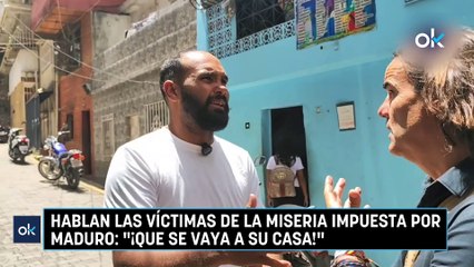 Hablan las víctimas de la miseria impuesta por Maduro: "¡Que se vaya a su casa!"