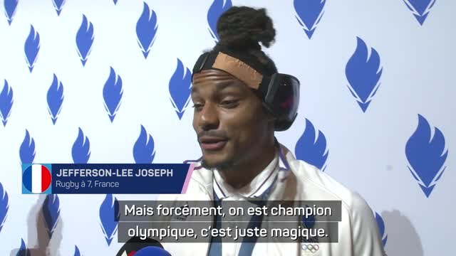 Paris 2024 - Joseph : “On est champion olympique, c’est juste magique”