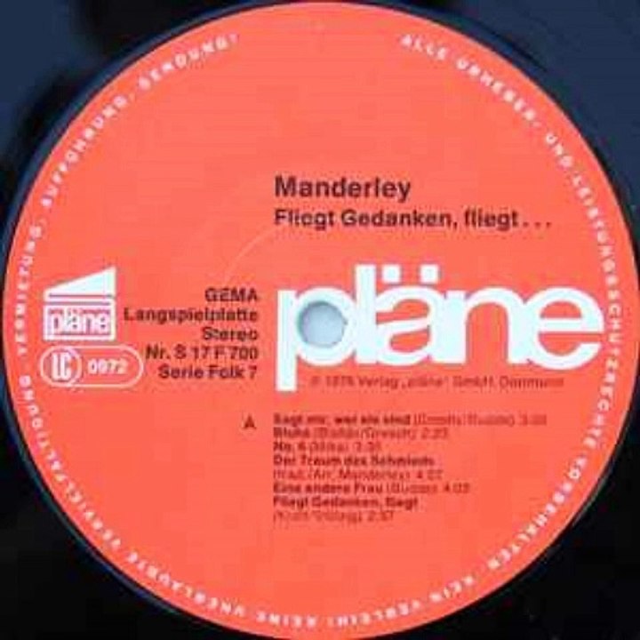 Manderley – ...Fliegt Gedanken, Fliegt... : Rock, Folk, World, & Country 1976.