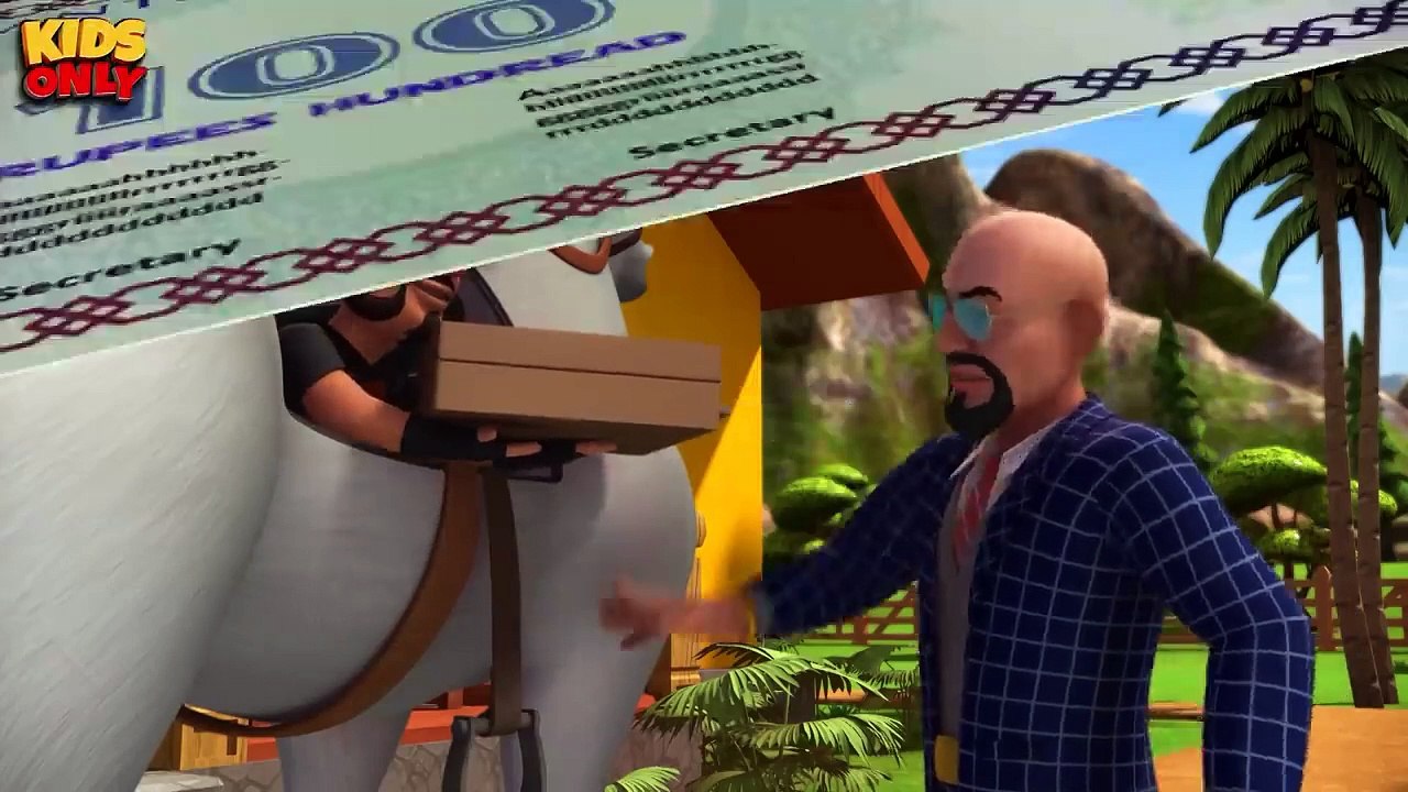 #Shiva Cartoon _ Thief in Horse _ Kids Only