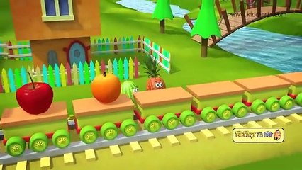 Humpty the Train on a Fruits Ride  हमपट टरन और उसक फल दसत स मलए   Kiddiestv Hindi_360p
