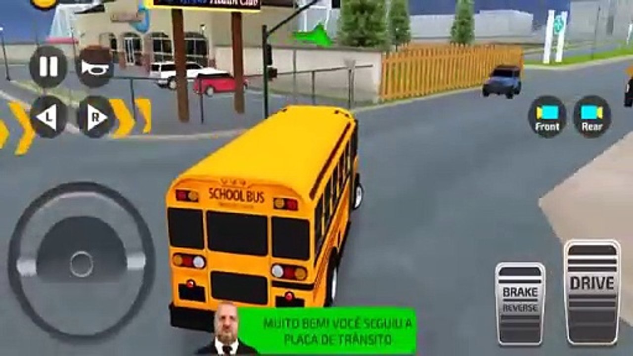 High School Bus Simulator 3D - Missão Escolar  Level 3