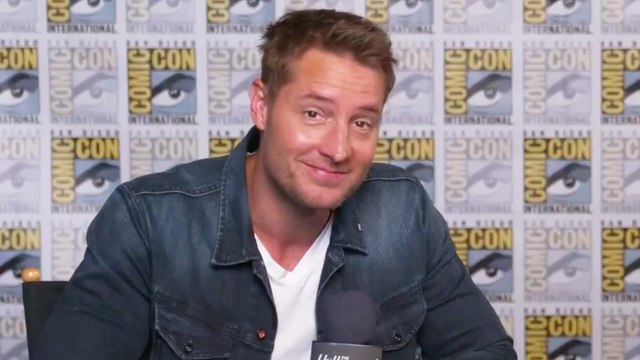 'Tracker' Star Justin Hartley Teases Season 2, Working Alongside Wife & More at Comic-Con | THR Video
