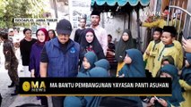 Hakim Agung Yulius Serahkan Langsung Bantuan Pembangunan Yayasan Panti Asuhan di Sidoarjo - MA NEWS