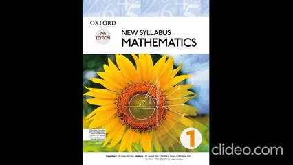 Exercise 9A Question number 1_2 D1 Maths __ Chapter 9 __ O-levels__ D1 __ 7th edition(720P_HD)