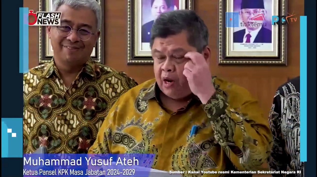 Pansel Capim dan Dewas KPK 2024-2029 Umumkan 382 Nama Pendaftar Lulus Seleksi Administrasi