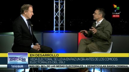 Juan Carlos Monedero: El bombardeo mediático está al servicio de los intereses de EE. UU.