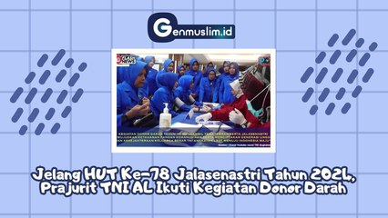 Jelang HUT ke-78 Jalasenastri Tahun 2024, Prajurit TNI AL Ikuti Kegiatan Donor Darah