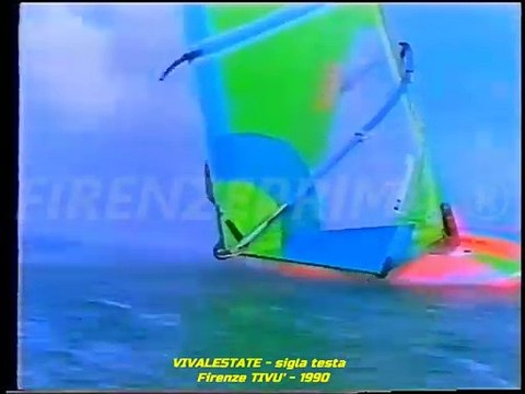 Viva l'estate di Giuliano Taddei - sigla testa - Firenze TIVU' - 1990