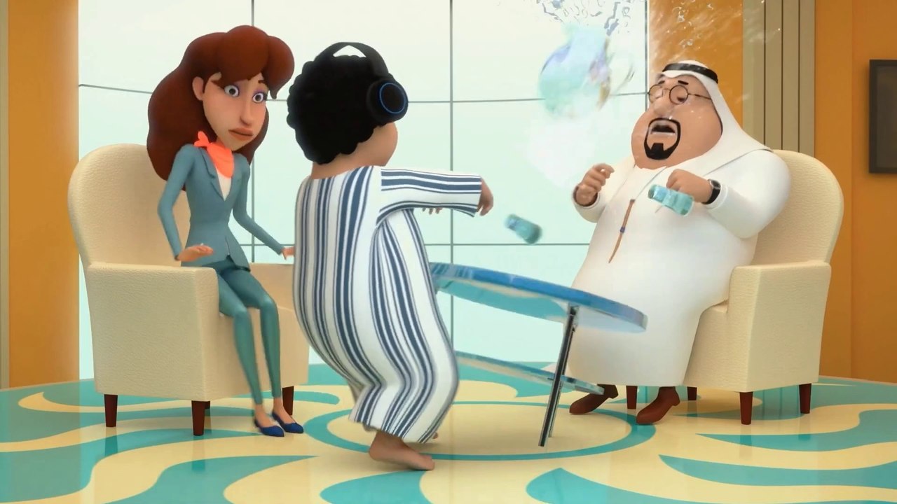 The Adventure of Mansour | Sleep Walking in The City | Kids Cartoon