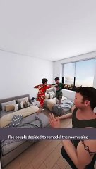 Innovative Twin Bedroom Makeover __ Smart Remodel For A Twin Kids  Room #shorts