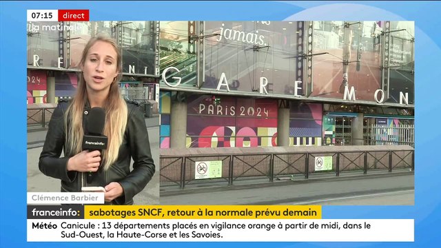 Après des sabotages d’ampleur dont les auteurs sont toujours inconnus, le trafic TGV s’améliore mais devrait rester perturbé aujourd'hui sur la ligne Nord