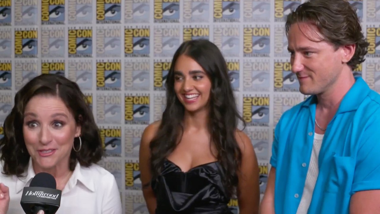 Julia Louis-Dreyfus, Geraldine Viswanathan & Lewis Pullman React to 'Thunderbolts*' Teaser at Comic-Con | THR Video