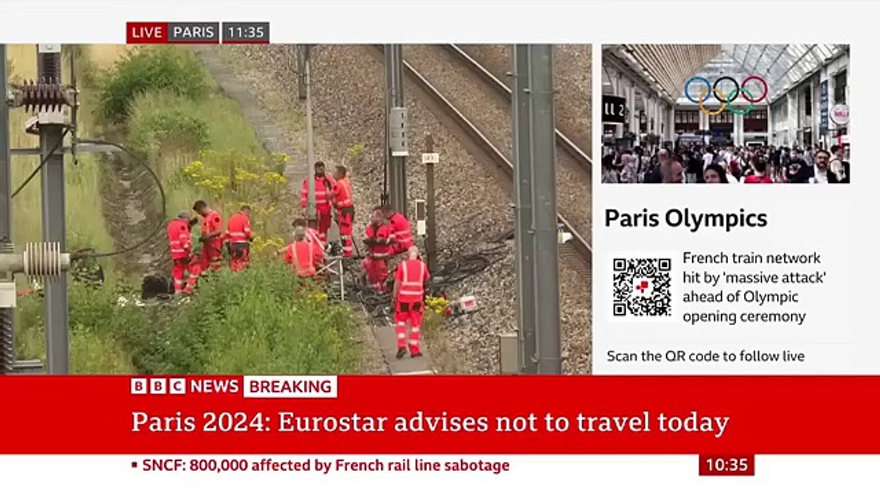 French_train_network_hit_by__malicious__attacks_before_Olympics_ceremony,_rail_firm_says___uk World_News(360p)