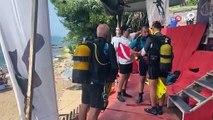 Denizdeki tehlike dalgıçların kabusu oldu!