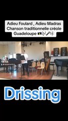 Adieu fou, la radio Madras, chanson traditionnelle, créole, guadeloupéenne 