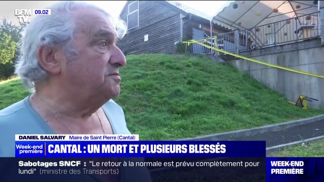Terrasse effondrée dans le Cantal lors d'un mariage: la vive émotion du maire et des habitants