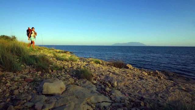 YOUNG GIRL SOLO OVERNIGHT CAMPING ON THE BEACH - night swimming and relaxing sounds of ocean ASMR